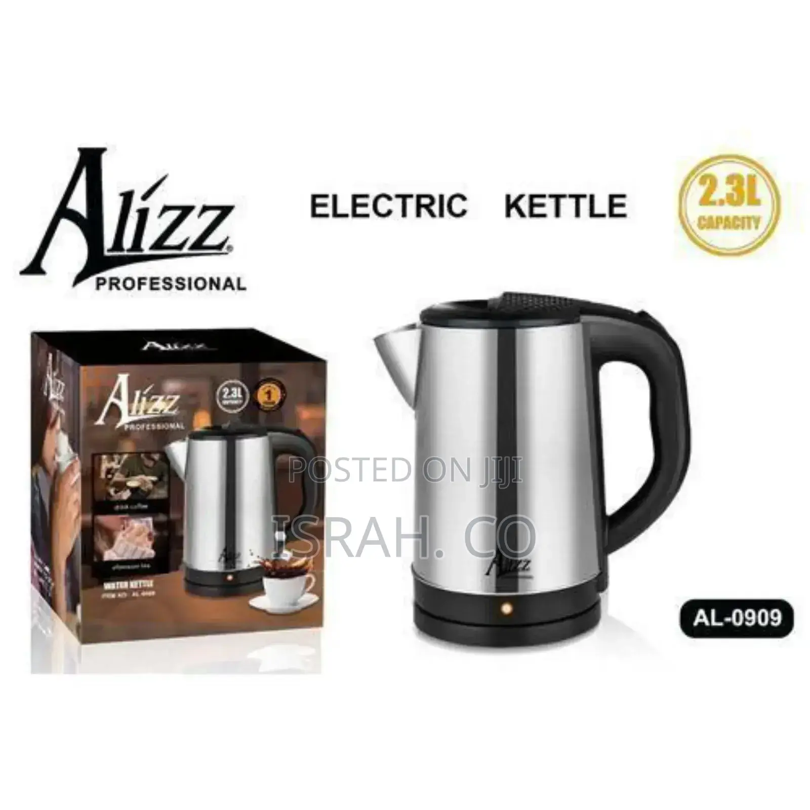 Alizz 2.3 Litre Professional Stainless Electric Kettle