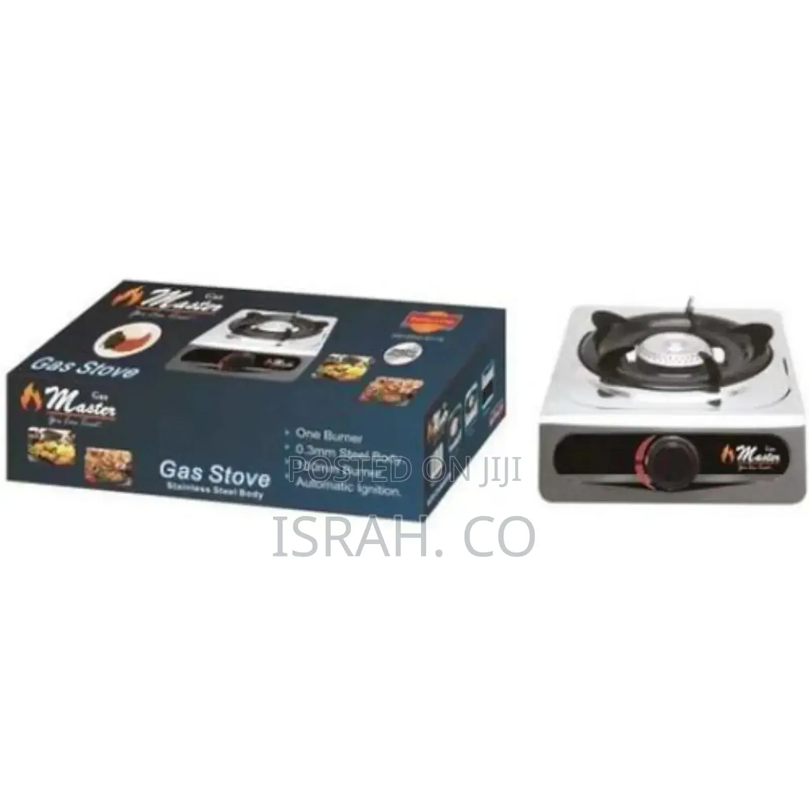 Electro Master Single Burner Gas Cooker Table-Top Hob