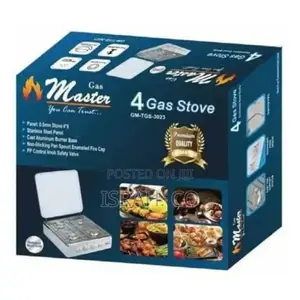 Electro Master 4 Burner Stainless Steel Table Top Gas