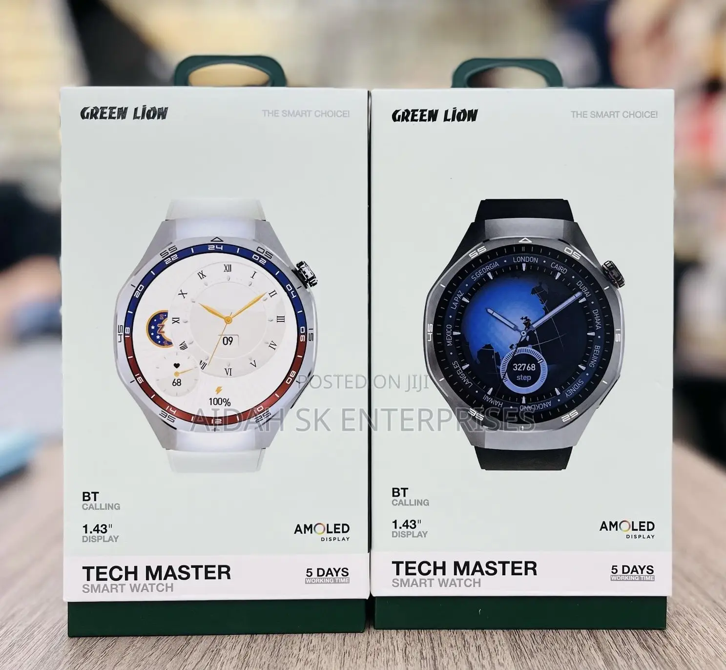 Green Lion Tech Master Smart Watch