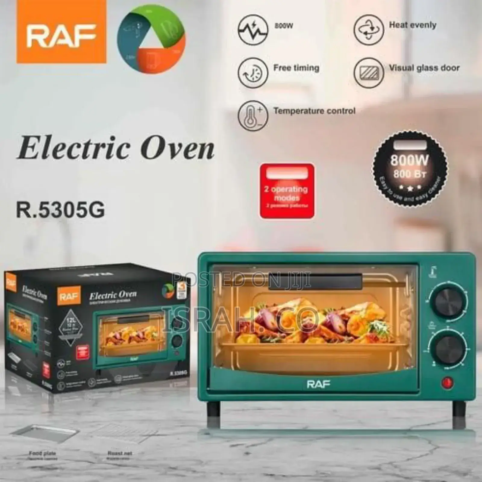 Raf 12 Litre Multifunctional Small Electric Oven