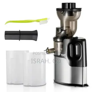Raf Slow Masticating Juicer Extractor Big Mouth Slow Screw