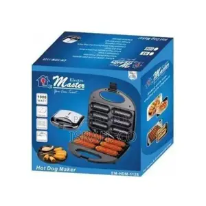 Electro Master 6 PCS Hot Dog Maker Grill Em-HDM-1128