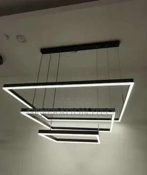 Led Pendant Chandelier With 3 Lights for Home or Office