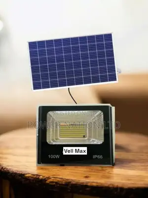 100w Solar Flood Light Vell Max Brandest