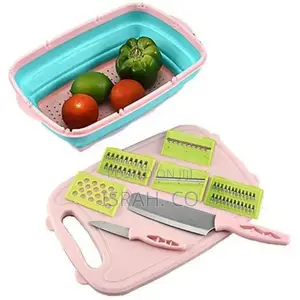 Camping Cutting Board, 9-in-1 Multi Collapsible Cutting