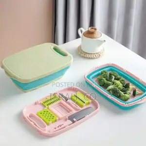Camping Cutting Board, 9-in-1 Multi Collapsible Cutting