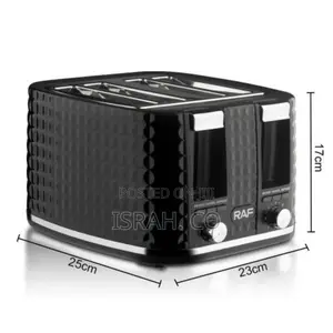 Raf Household 4 Slice Bread Toaster Strong Power