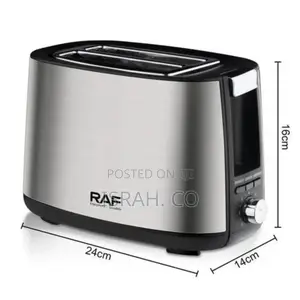 Raf Automatic Electric Bread Machine Sandwich 2 Slice