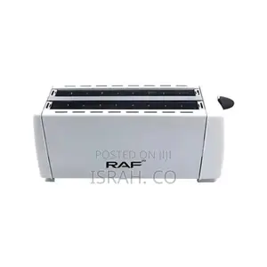 Raf Bread Toaster 4 Slice R265 1200w- White
