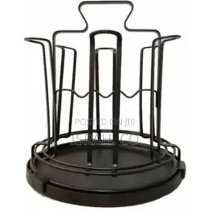 Round Kitchen Organizer Water Cup Rack Home Hanging