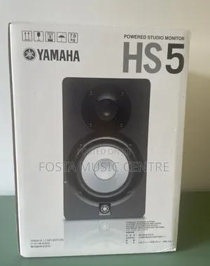 Yamaha Hs5 Black Pair Studio Monitors