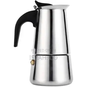 6 Cups Moka Pot Large Capacity Stainless Steel 304