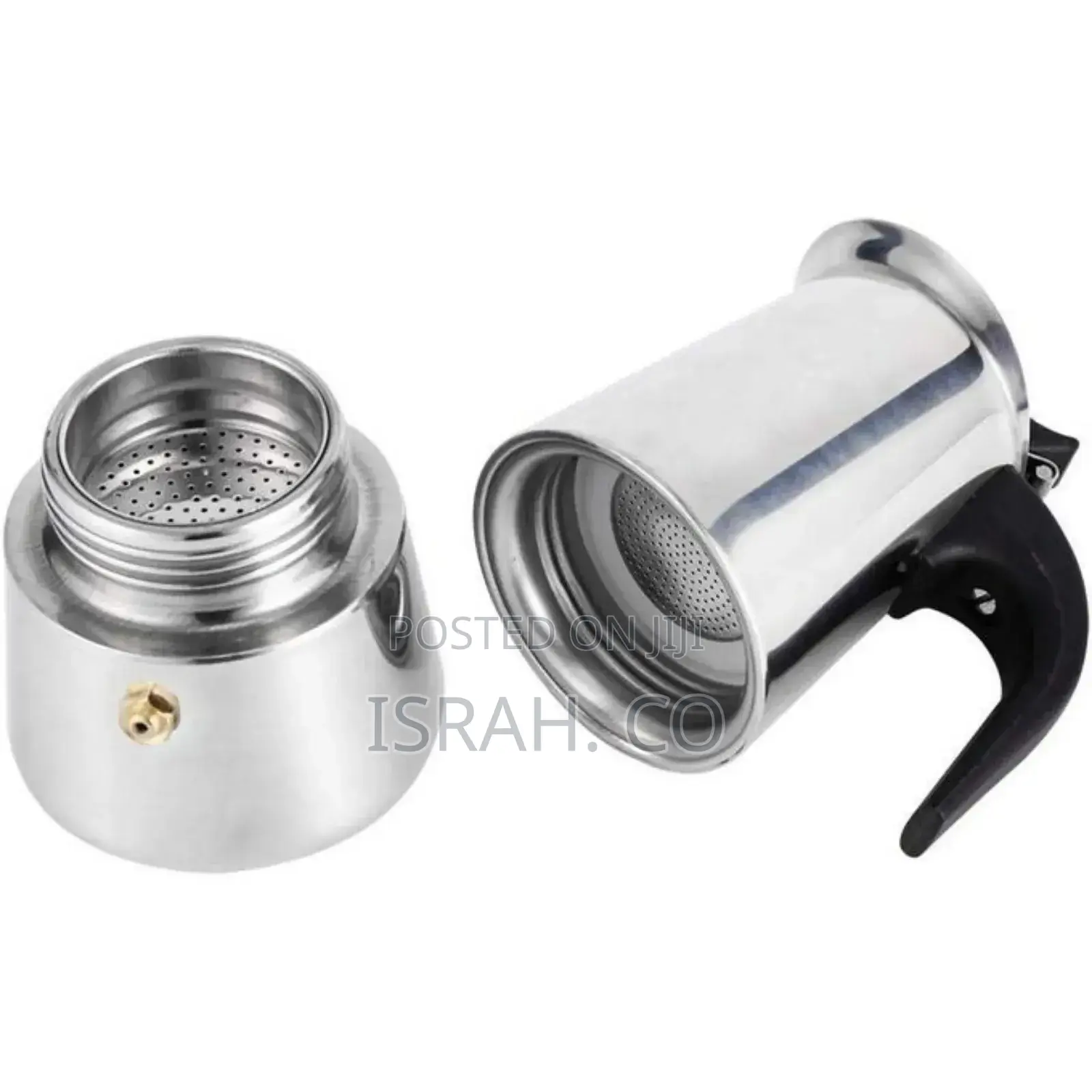 6 Cups Moka Pot Large Capacity Stainless Steel 304