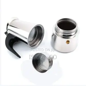 6 Cups Moka Pot Large Capacity Stainless Steel 304
