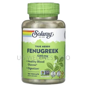 Fenugreek, 1,240 Mg, 180 Vegcaps (620 Mg Per Capsule)