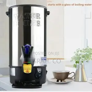 30litre Commercial Hot Water Boiler Tea Urn Warmer- Black