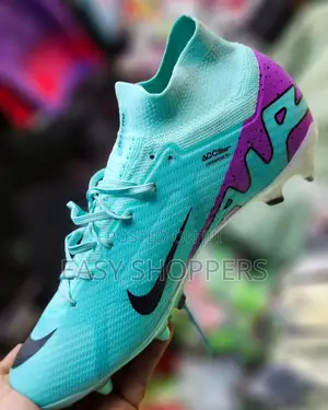 Nike Air Zoom Soccer Boot Sky Blue Colour