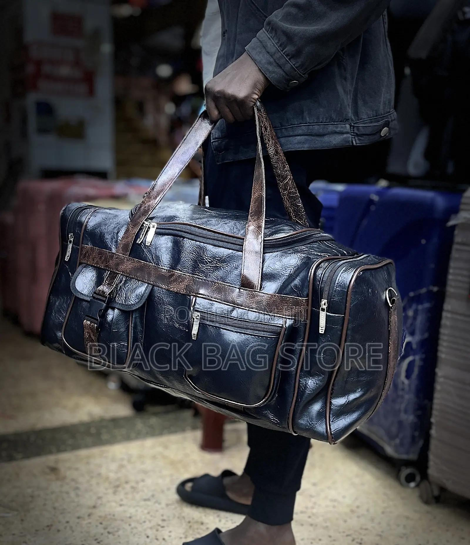 Leather Travel Bag T2