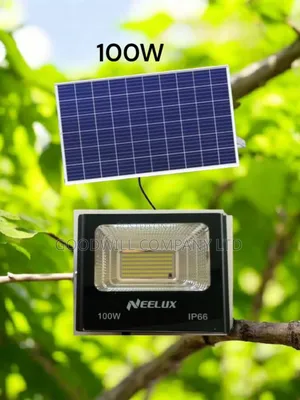 100w Solar Flood Light Neelux Brandest