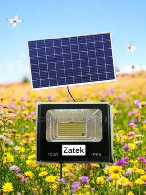 100w Solar Flood Light Zatek Brandest