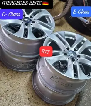 Size 17 for C_class and E Class for Benz .