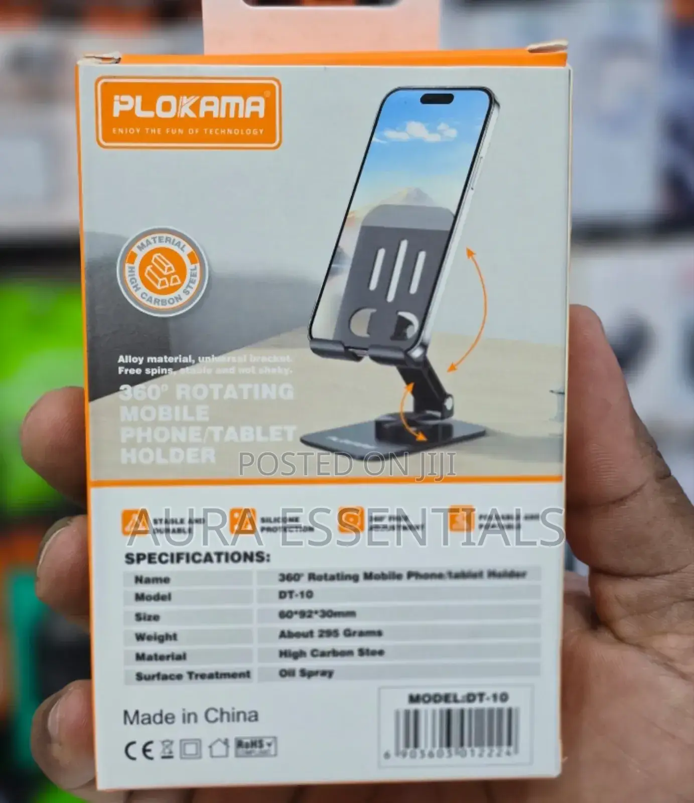 Plokama Dt10 Folding Desktop Mobile Phone Holder