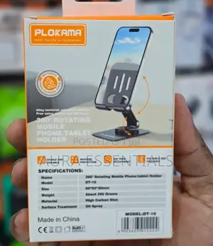 Plokama Dt10 Folding Desktop Mobile Phone Holder