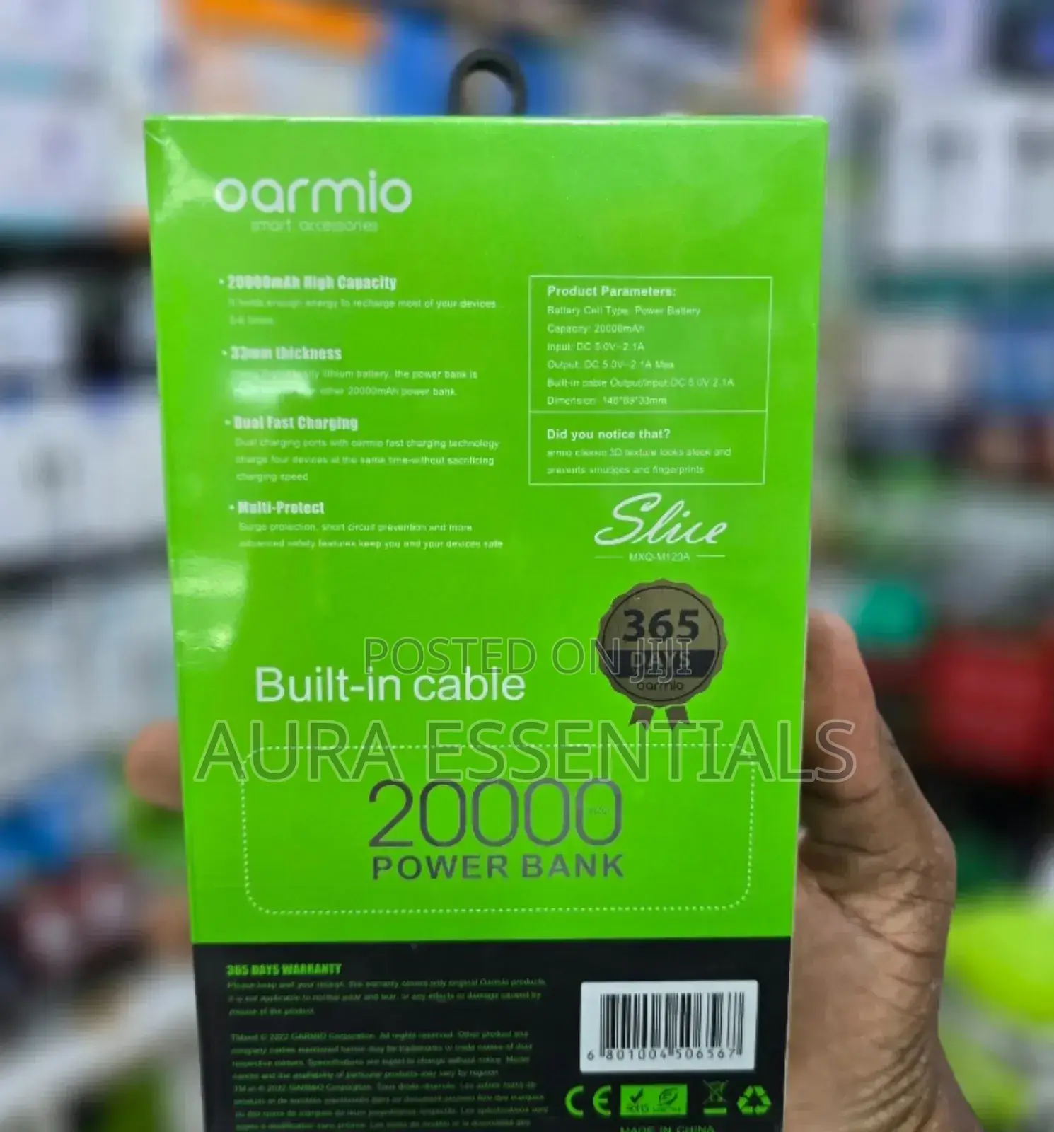 Powerbank Oarmio ( 20000mah)