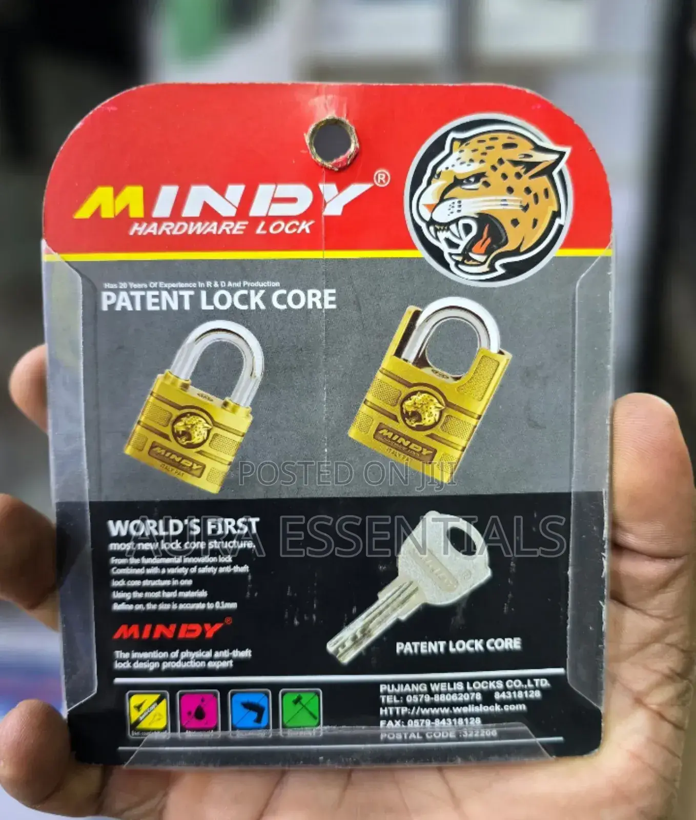 Mindy Hardware Lock