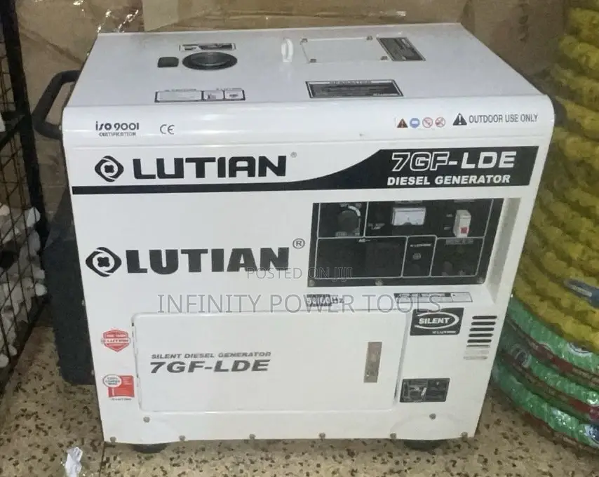 Silent Diesel Generator 7kva(Lutian)