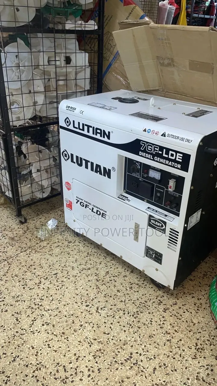 Silent Diesel Generator 7kva(Lutian)