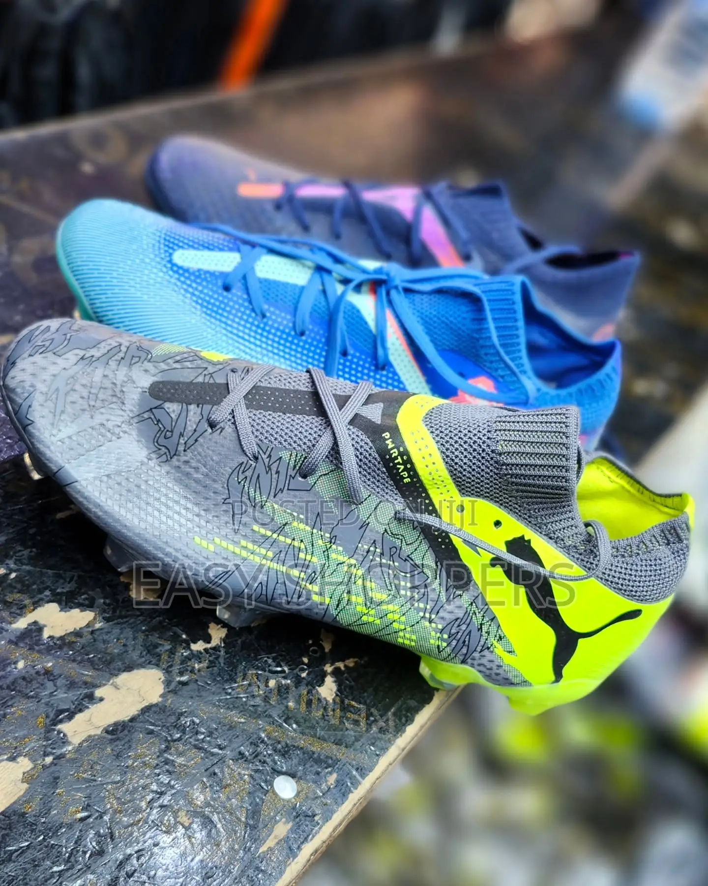 Puma Quality Socer Boots Available in Ll Co;Ours