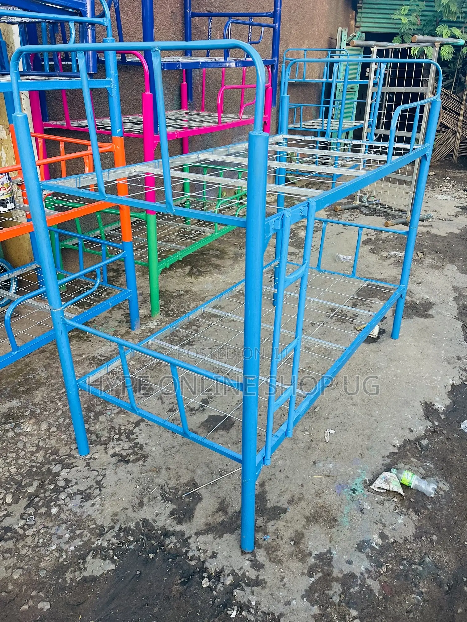 Blues Strong Double Decker Bed