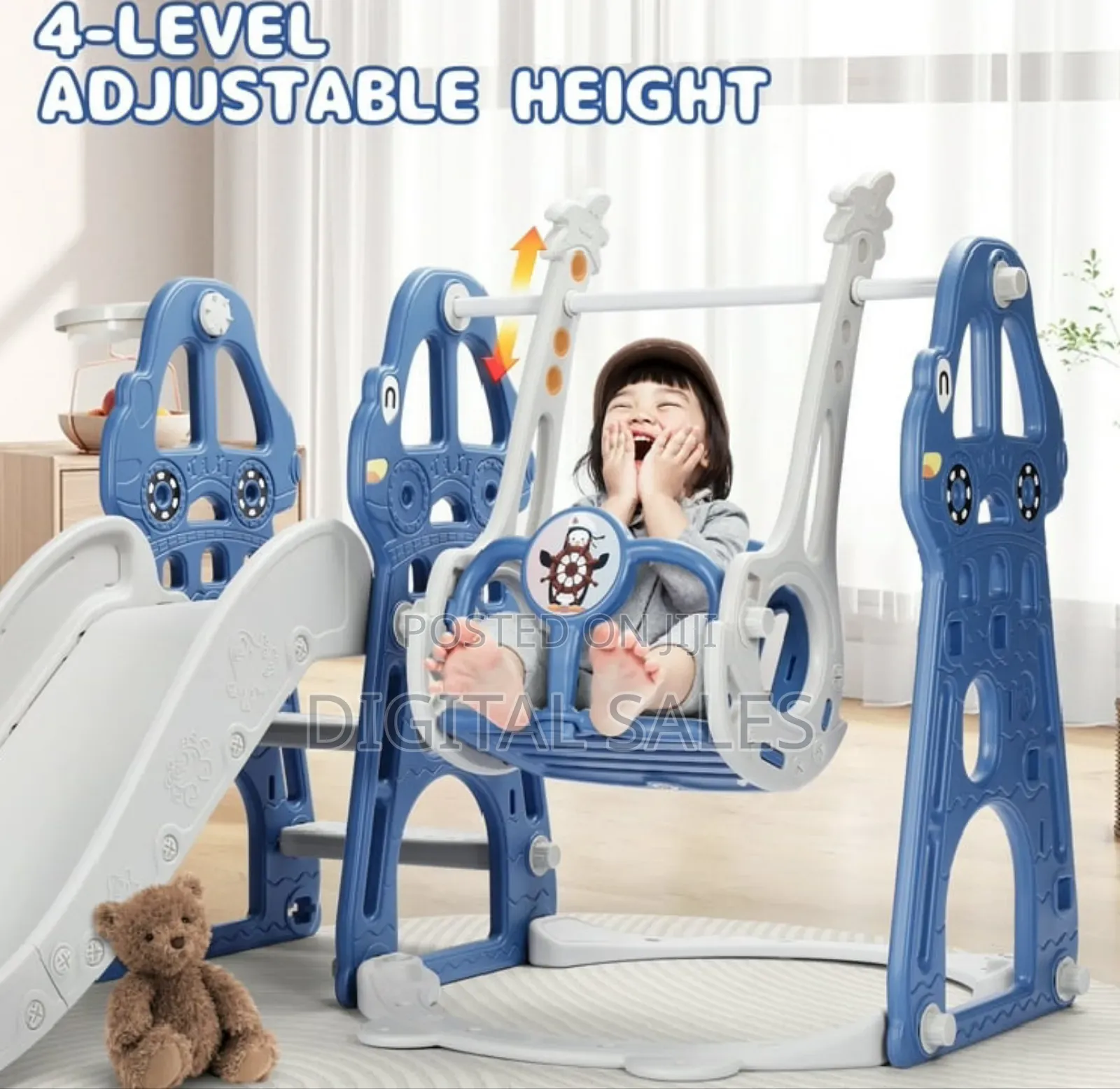 Toddler Swing and Slide Set