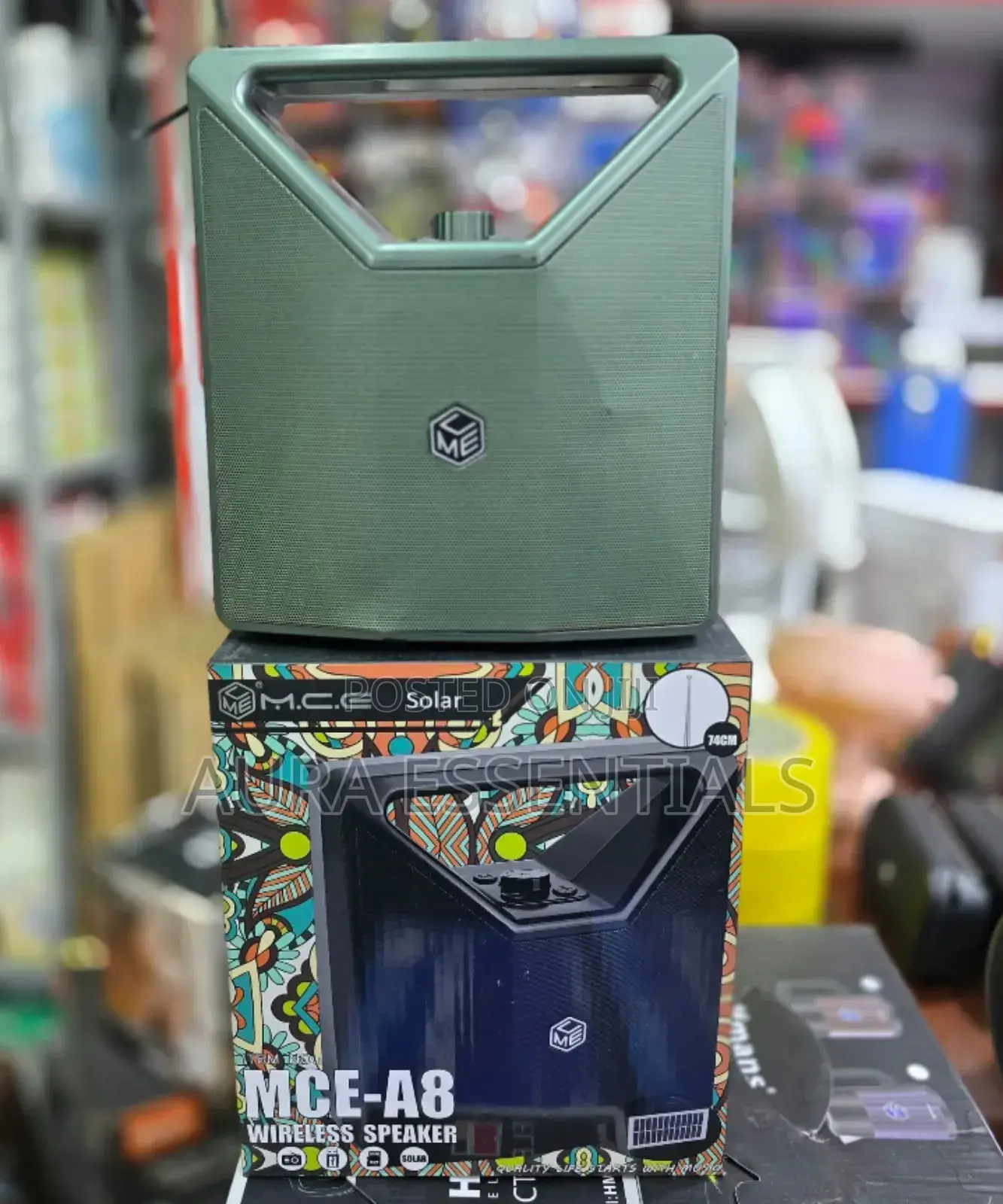 Mce - A8 Solar Wireless Speaker