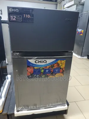 Chiq 110liters Double Door Refrigerator