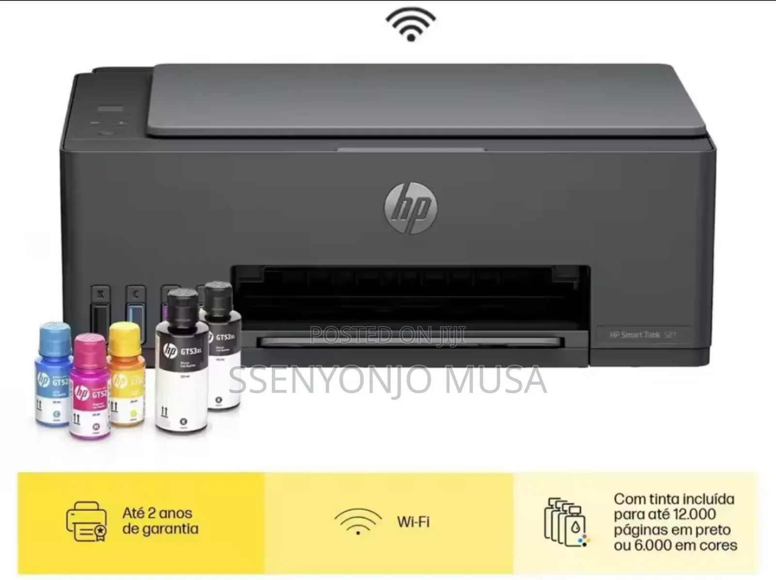 Hp Smart Tank 581 Wireless All-in-one Printer