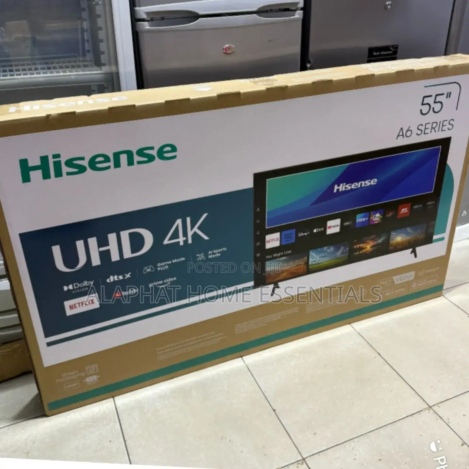 Hisense 55” Smart A6 Series Tv