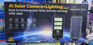 2 in 1 Al Solar Wireless Camera Plus Lighting