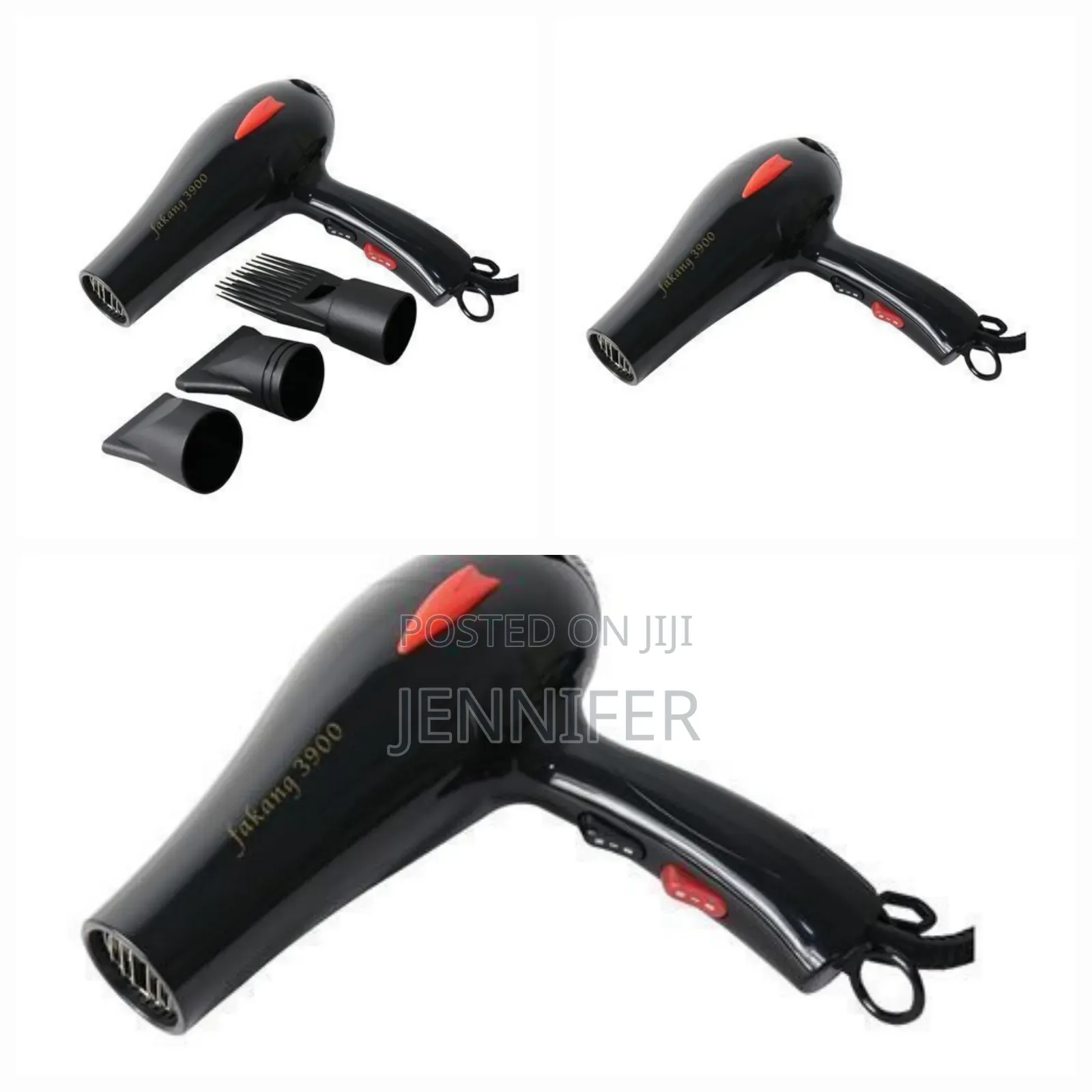 Fakang Fk-3900 Professional Hand Dryer - Black