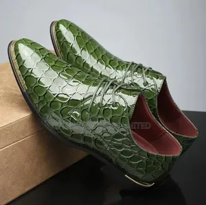 Elegant Green Shoes for Men Size Eu 42