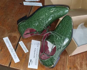 Elegant Green Shoes for Men Size Eu 42