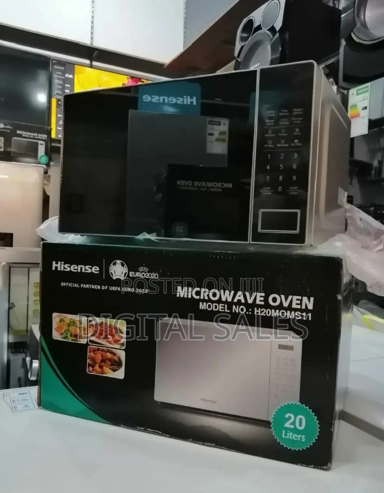Hisense Microwave Oven.