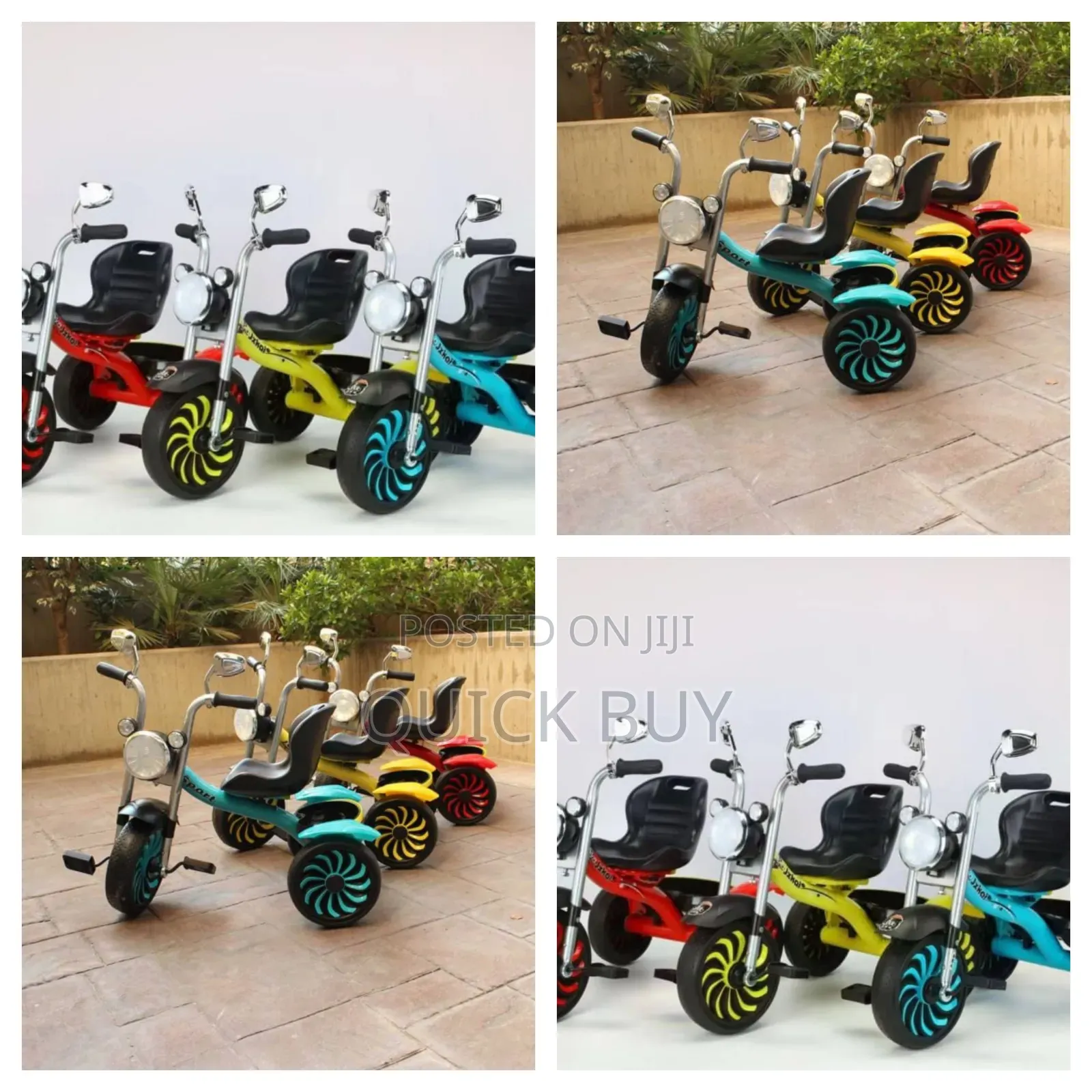 New Kids Tricycle-Multicolor