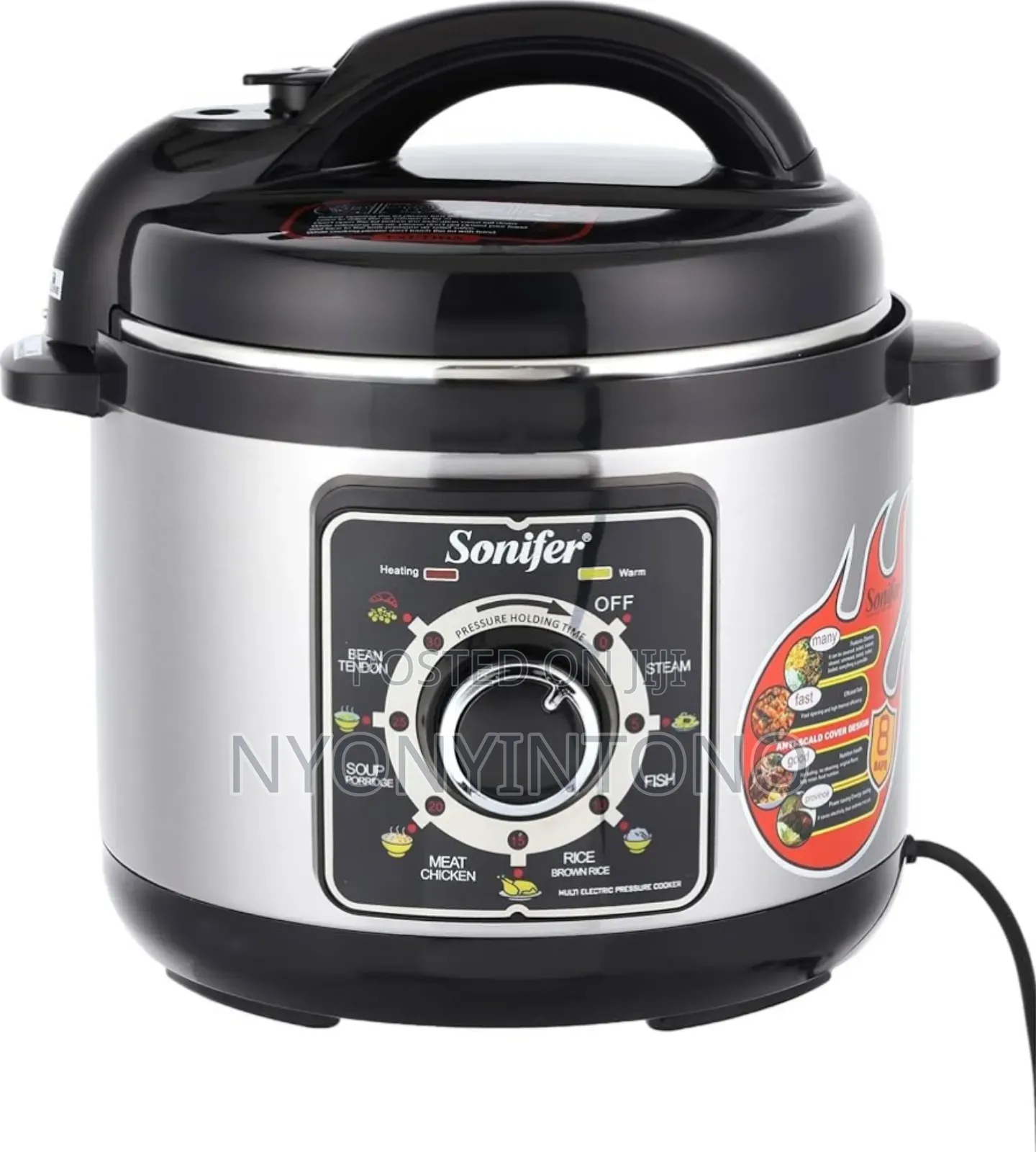 Sonifer 6liters Analog Electric Pressure Cooker