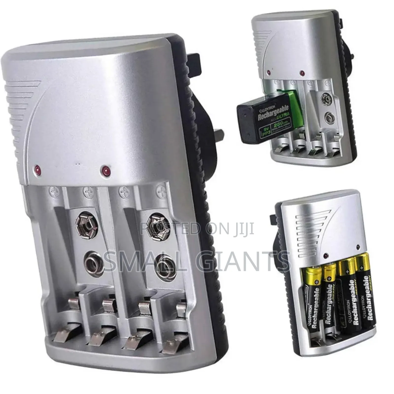 4- Slots Universal Rechargeable Charger for Aa Aaa