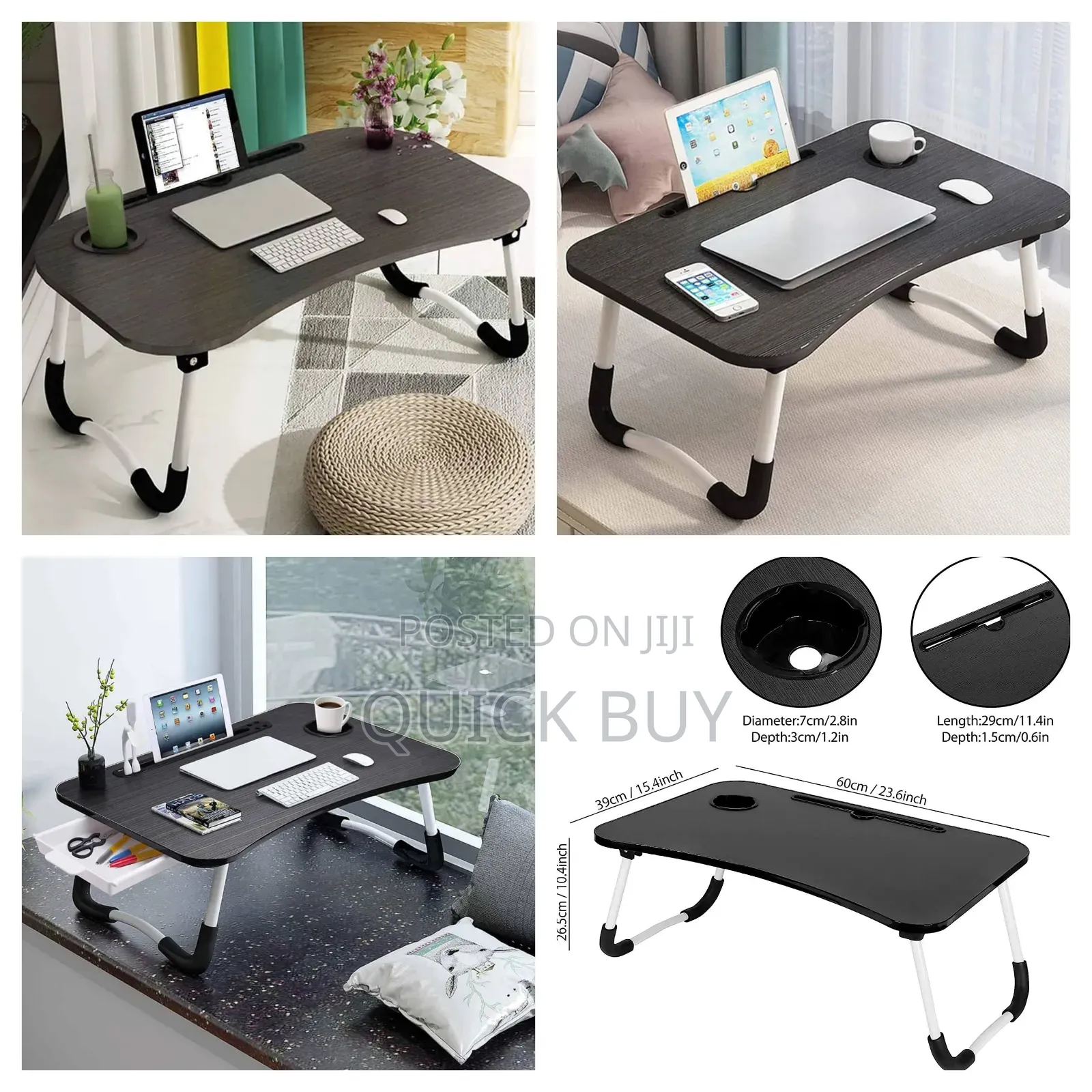 Portable Multi-Design Laptop Table