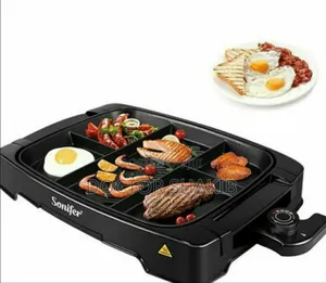 New Sonifer Electric Multi Portion Grill Cooker - Black