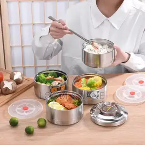 Stainless Steel 16cm Air Tight Food Container